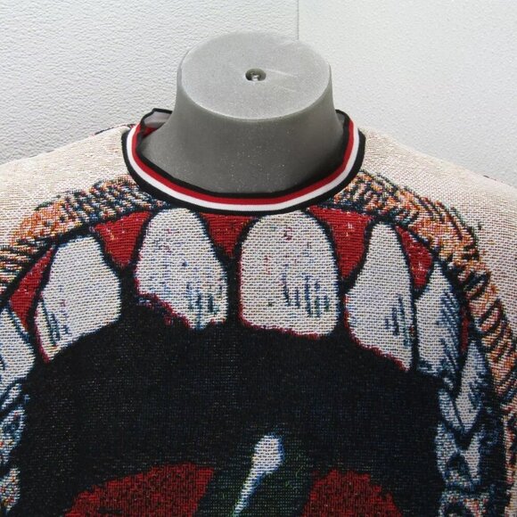 NEW VERYRARE  Sweatshirt White/Red Size XXL Take Your Pills Crewneck Pullover - Picture 7 of 9